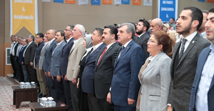 AK Parti Şanlıurfa İl Başkanlığı tarafından 'Genişletilmiş İl Danışma Meclis' toplantısı yapıldı.